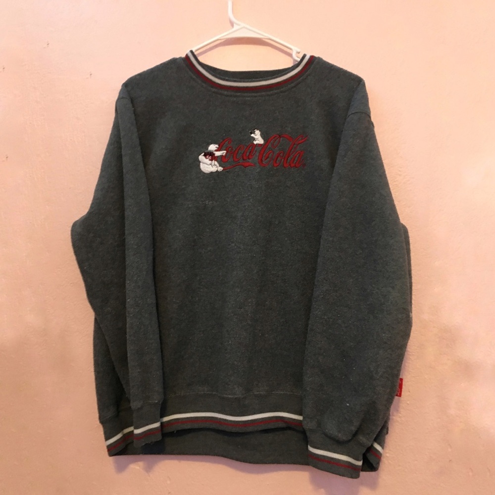 vintage coca-cola crew neck